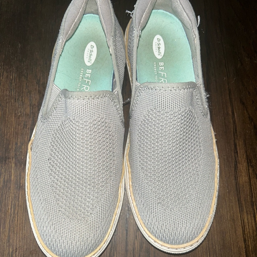 Dr. Scholl's Light Gray Slip-On Sneakers - Picture 3 of 13